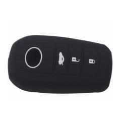 3 buttons Silicone key cover for TOYOTA black color(3 colors optional)
