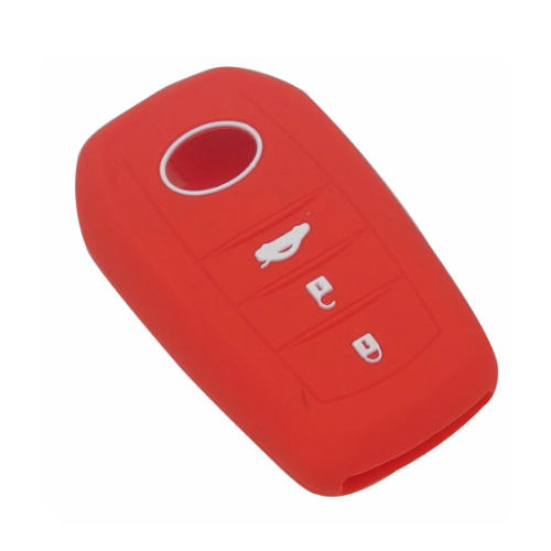 3 buttons Silicone key cover for TOYOTA black color(3 colors optional)