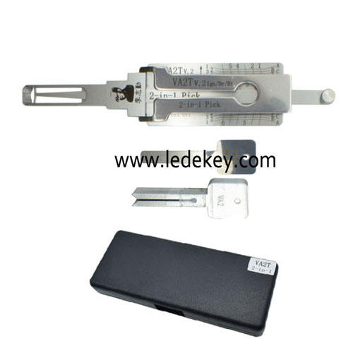 Original Lishi ignition VA2T 2 in 1 decoder (Peugeot/Citroen/Renault 307 408 ,Benz smart)