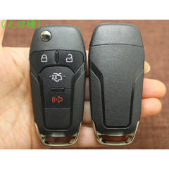 Ford 2/3/4/ buttons flip remote key shell No Logo  (Please choose model )