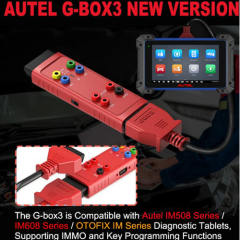 Autel G-BOX3 Key Programming Adapter for Toyota 4A Add Key, BMW DME/ DDE ISN Read and Write, Mercedes Benz All Key Lost