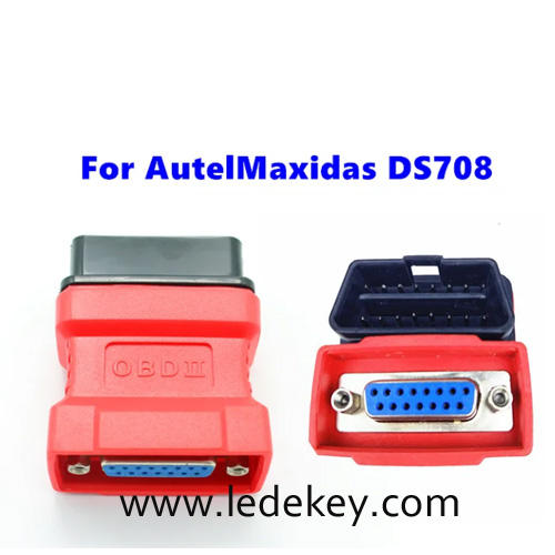 For Autel DS708 connector 16pin obd2 adapter