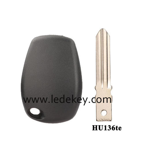 For Ren-ault transponder key shell with blade (Please choose model )