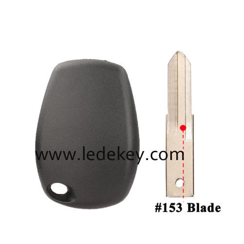 For Ren-ault transponder key shell with blade (Please choose model )