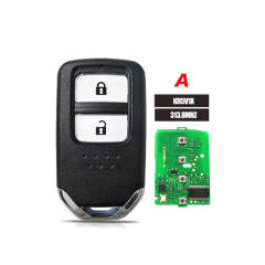 2/3/4/5/6 Buttons Honda Smart Remote Key 313.8MHz ID47 Chip (FCC ID : KR5V1X)For Honda Odyssey Crosstour Fit HR-V City Crider Jazz （with logo / no logo