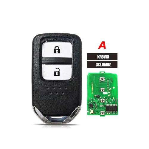 2/3/4/5/6 Buttons Honda Smart Remote Key 313.8MHz ID47 Chip (FCC ID : KR5V1X)For Honda Odyssey Crosstour Fit HR-V City Crider Jazz （with logo / no logo