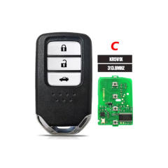 2/3/4/5/6 Buttons Honda Smart Remote Key 313.8MHz ID47 Chip (FCC ID : KR5V1X)For Honda Odyssey Crosstour Fit HR-V City Crider Jazz （with logo / no logo