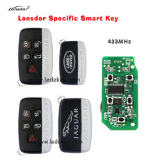 For Lonsdor Smart Key for 2015 to 2018 LandRover/Jaguar 433MHz JLR works with K58ISE/K518S (please choose Logo )
