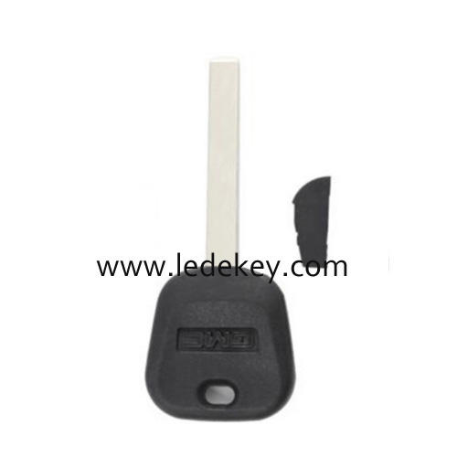 GMC transponder key shell with print Logo