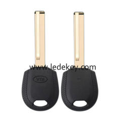 Kia transponder key shell with logo with middle left blade