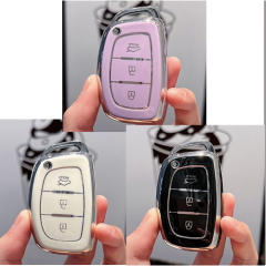 For Hyundai 3 button TPU protective key case, please choose the color