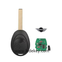 For BMW Miini 2 button remote key 315mhz ID33-PCF7931AS chip