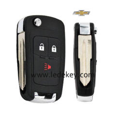 Chevrolet 2+1 button remote key shell
