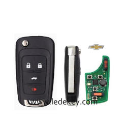 Keyless Go Chevrolet 4 button Remote Key with 315mhz ID46 chip