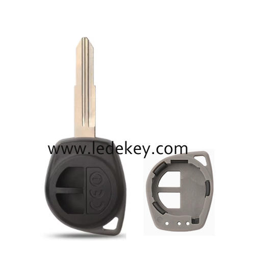 For Suzuki 2 Button Remote Key Case Shell SZ11R Blade No Logo