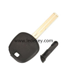 For Toyota transponder key shell TOY48 Blade with chip holder No Logo