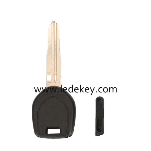 For Mitsubishi transponder key shell left blade with chip holder No Logo
