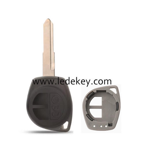 For Suzuki 2 Button Remote Key Case Shell HU133R Blade No Logo