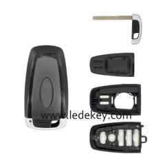 For Ford Smart remote key shell with blade with logo (Please choose model )