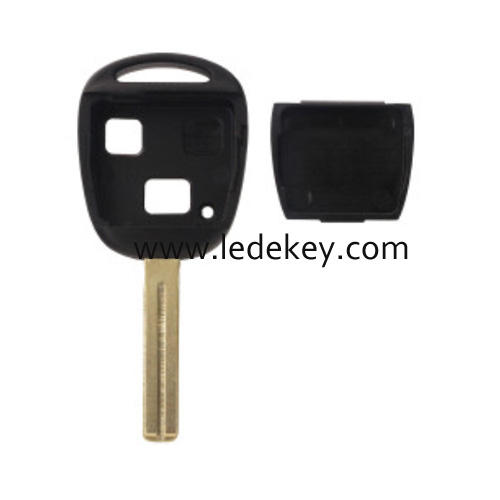 For Toyota Lexus 2 Button High Quality Remote Shell Explosion-Proof TOY48 Easy-Cut White Copper T Shaped Blade No Logo