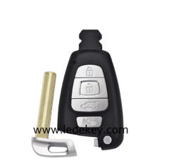 For Hyundai Veracruz 4 button key shell middle blade