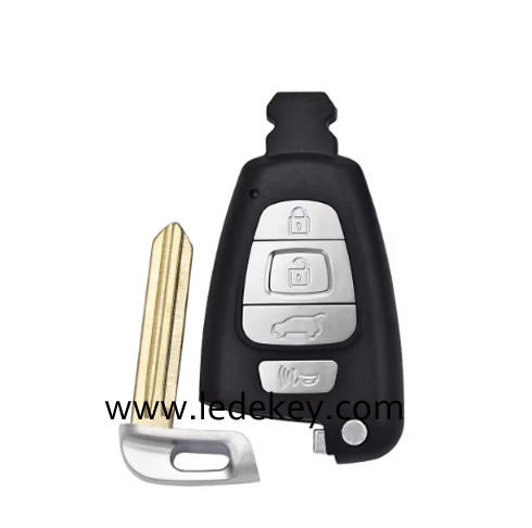 For Hyundai Veracruz 4 button key shell right blade