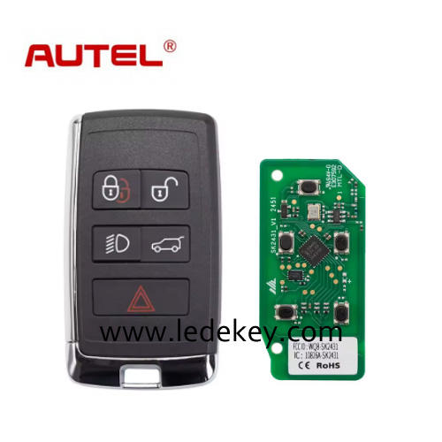 Autel IKEYLR005AL 5 Buttons for Land Rover Style Smart Key 315/433 MHz