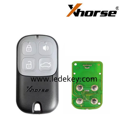 Xhorse XKXH00EN VVDI Wire Remote Key 4 Button
