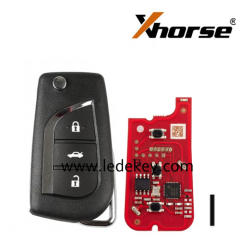 Xhorse XKTO20EN  VVDI Wire Remote Key 3 Button