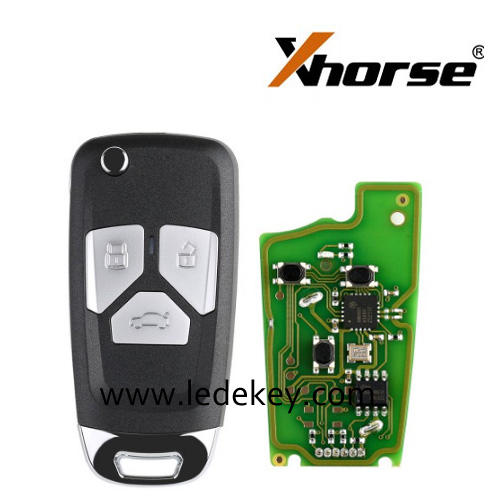 Xhorse XKAU01EN VVDI Wire Remote Key 3 Button