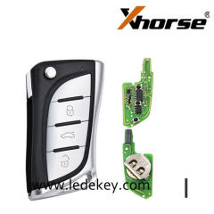 Xhorse XELEX0EN Super Remote Key 3 Button Built-in Super Chip