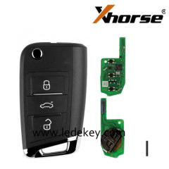 Xhorse XEMQB1EN Super Remote Key 3 Button Built-in Super Chip