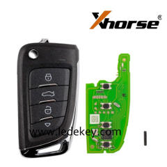 Xhorse XKM800EN VVDI Wire Remote Key 4 Button