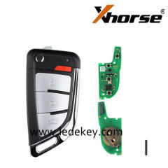Xhorse XEKF20EN Super Remote Key 4 Button Built-in Super Chip