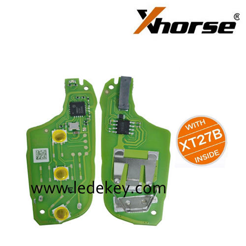 Xhorse XEPG00EN Super Remote Key 3 Button Built-in XT27B Super Chip PCB Board