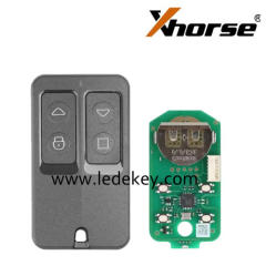 Xhorse XKGMJ1EN VVDI Wire Remote Key 4 Button