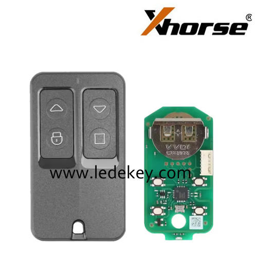 Xhorse XKGMJ1EN VVDI Wire Remote Key 4 Button