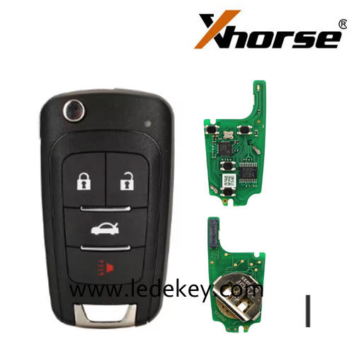 XHORSE XNBU01EN  Wireless Universal Remote Key 4 Button