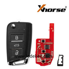 Xhorse XKMQB5EN VVDI Wire Remote Key 3 Button