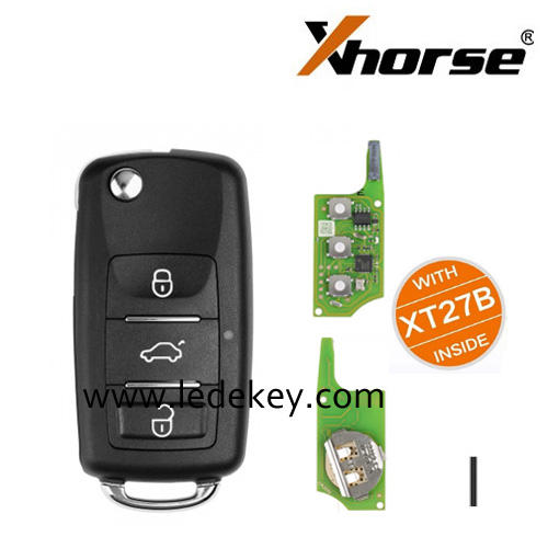 Xhorse XEB510EN Super Remote Key 3 Button Built-in XT27B Super Chip