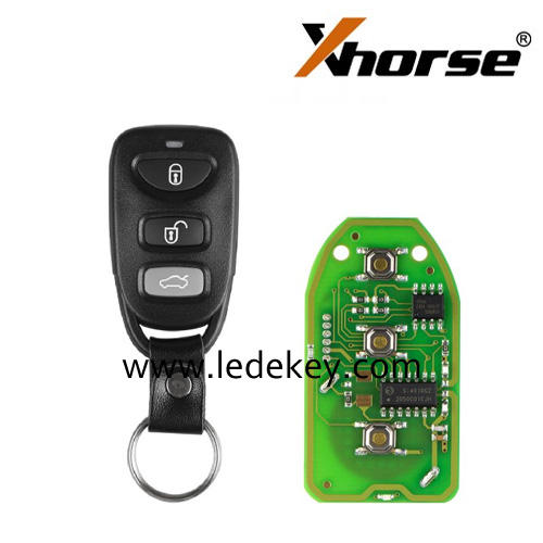 Xhorse XKHY00EN VVDI Wire Remote Key 3 Button