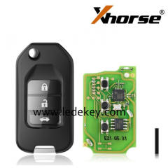 Xhorse XKHO00EN VVDI Wire Remote Key 3 Button