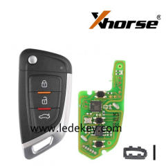 Xhorse XKKF05EN VVDI Wire Remote Key 3 Button