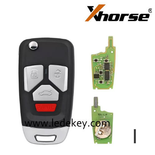 XHORSE XNAU02EN  Wireless Universal Remote Key 4 Button