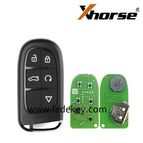 Xhorse XSJP01EN XM38 Series Keyless Smart Remote Key 5 Button For Jeep Type