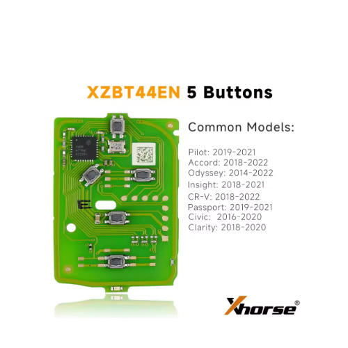 Xhorse XZBT40EN XZBT41EN XZBT42EN XZBT43EN XZBT44EN For Honda Smart Remote Key + With Key Shell (Please choose model )