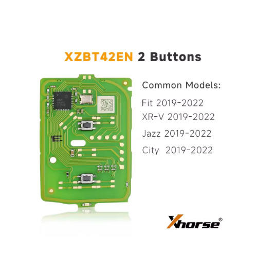 Xhorse XZBT40EN XZBT41EN XZBT42EN XZBT43EN XZBT44EN For Honda Smart Remote Key + With Key Shell (Please choose model )