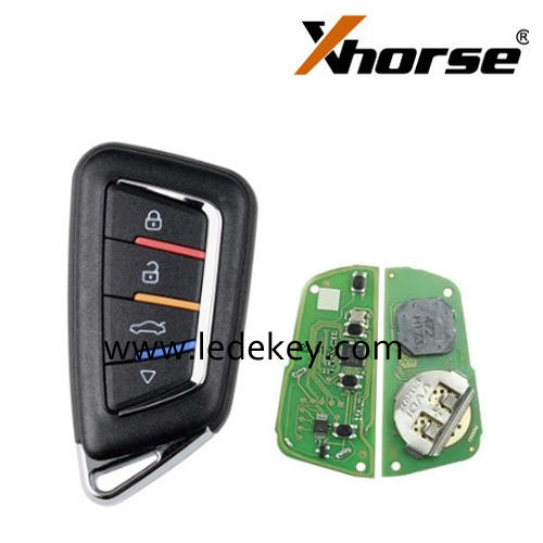 Xhorse XSKF30EN Keyless Smart Remote Key 4 Button