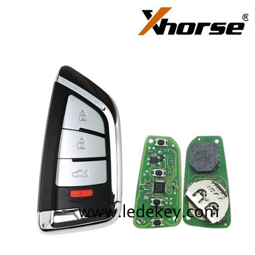 Xhorse XSKF20EN Keyless Smart Remote Key 4 Button