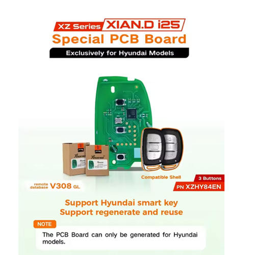 Xhorse XZHY84EN PCB Board For Hyundai Remote Key
